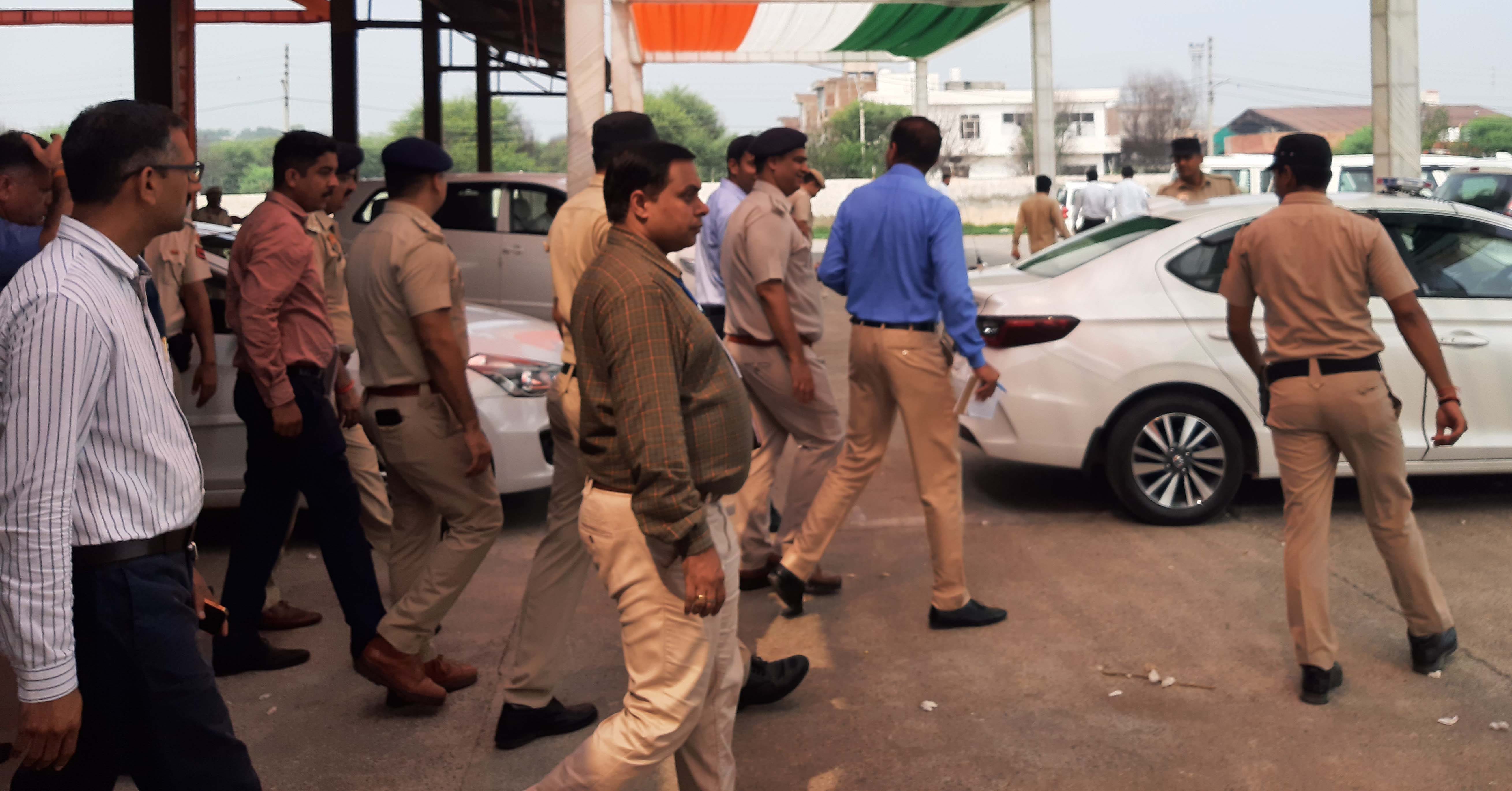 Rahul Gandhi's rally in Barwala today, 625 policemen including 5 DSPs will handle security