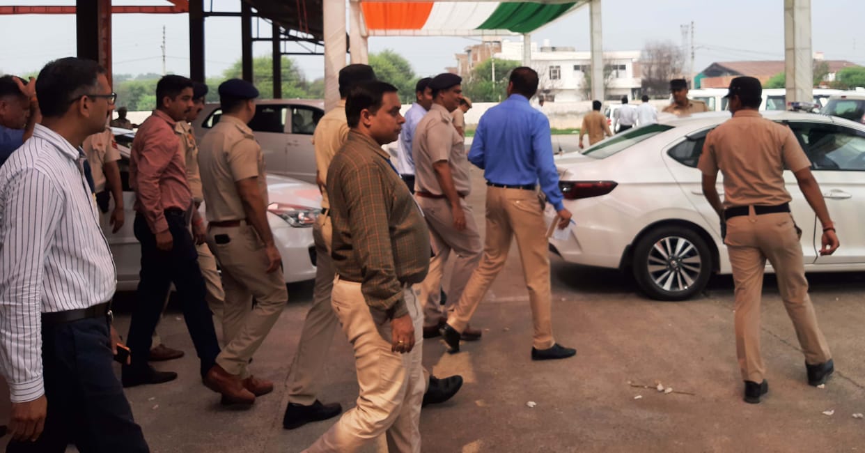 Rahul Gandhi's rally in Barwala today, 625 policemen including 5 DSPs will handle security