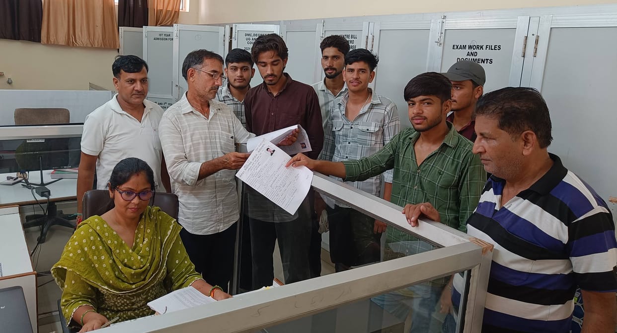 Portal opened for admission in colleges, only a few students arrived due to lack of information