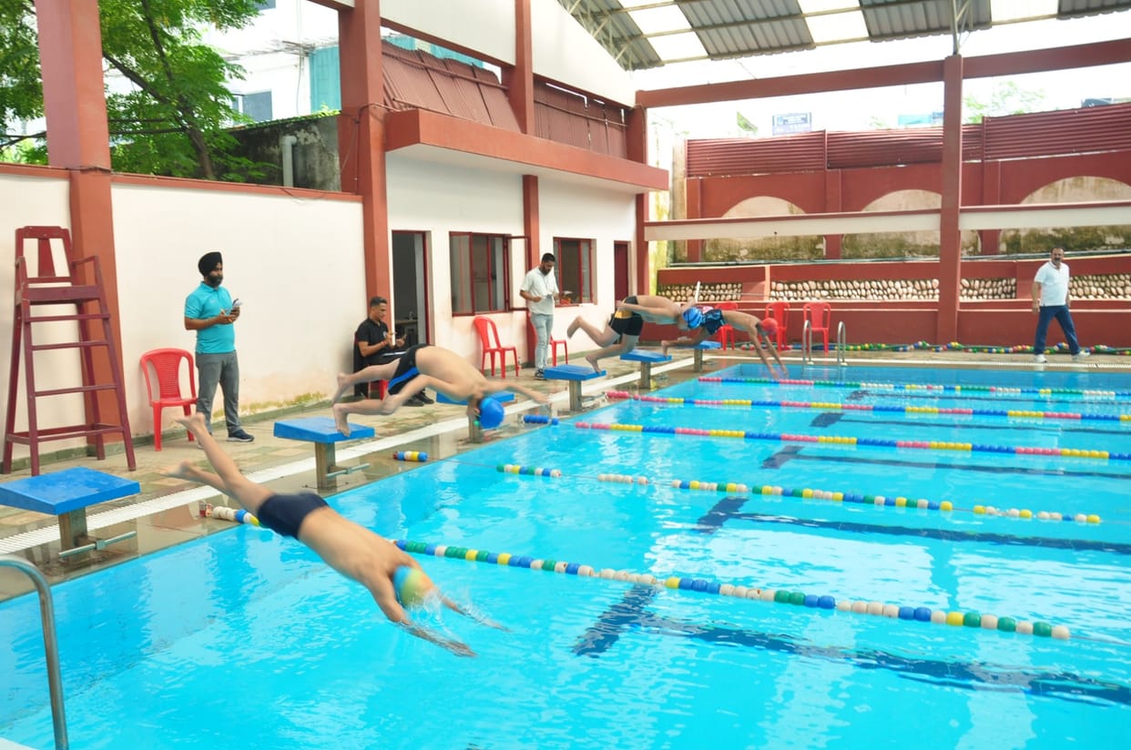 Under 14 Breast Stroke; Rajvardhan Got Ist Rank