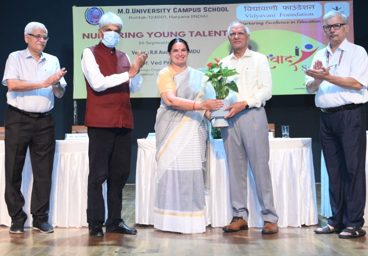 Students learned the basic mantra of setting goals in life and achieving them.