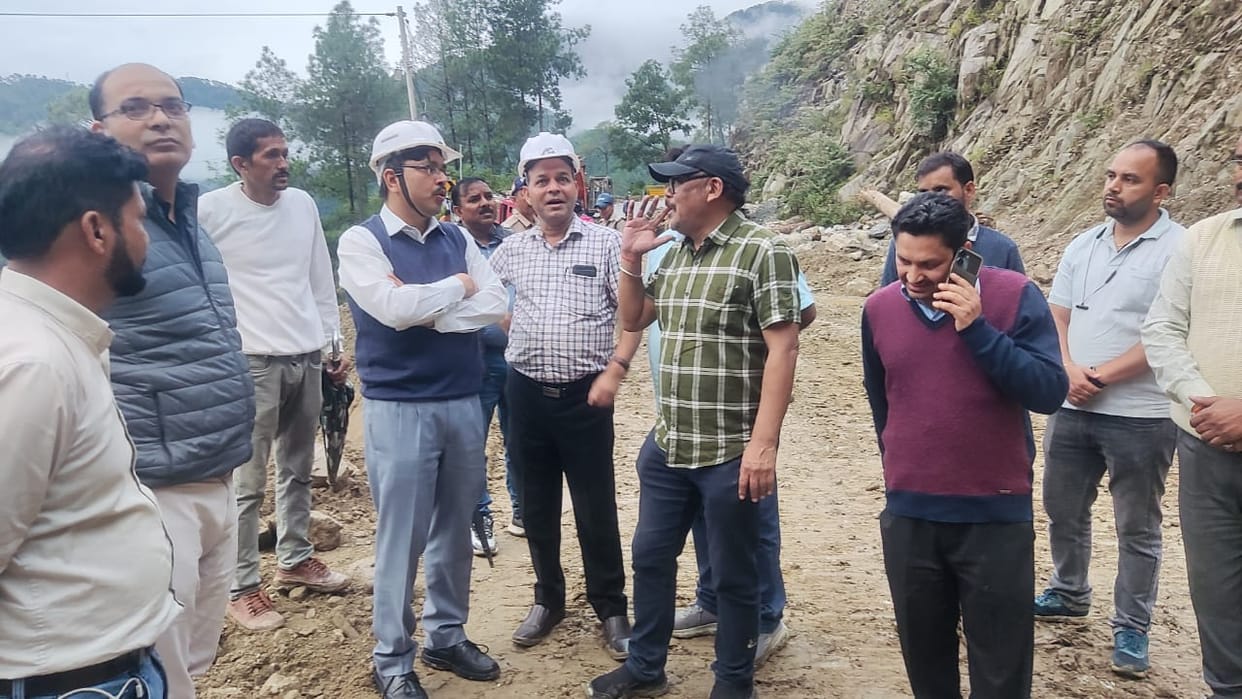 DM inspected Swala Danger Zone on All Weather Road