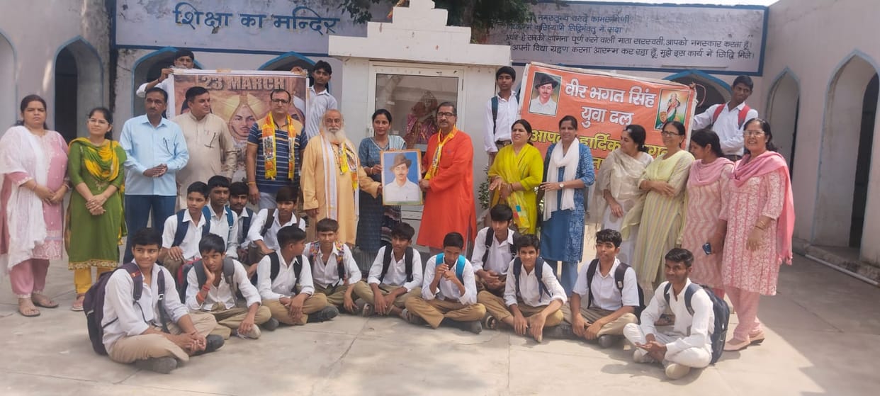 Gave tips to students to stay healthy