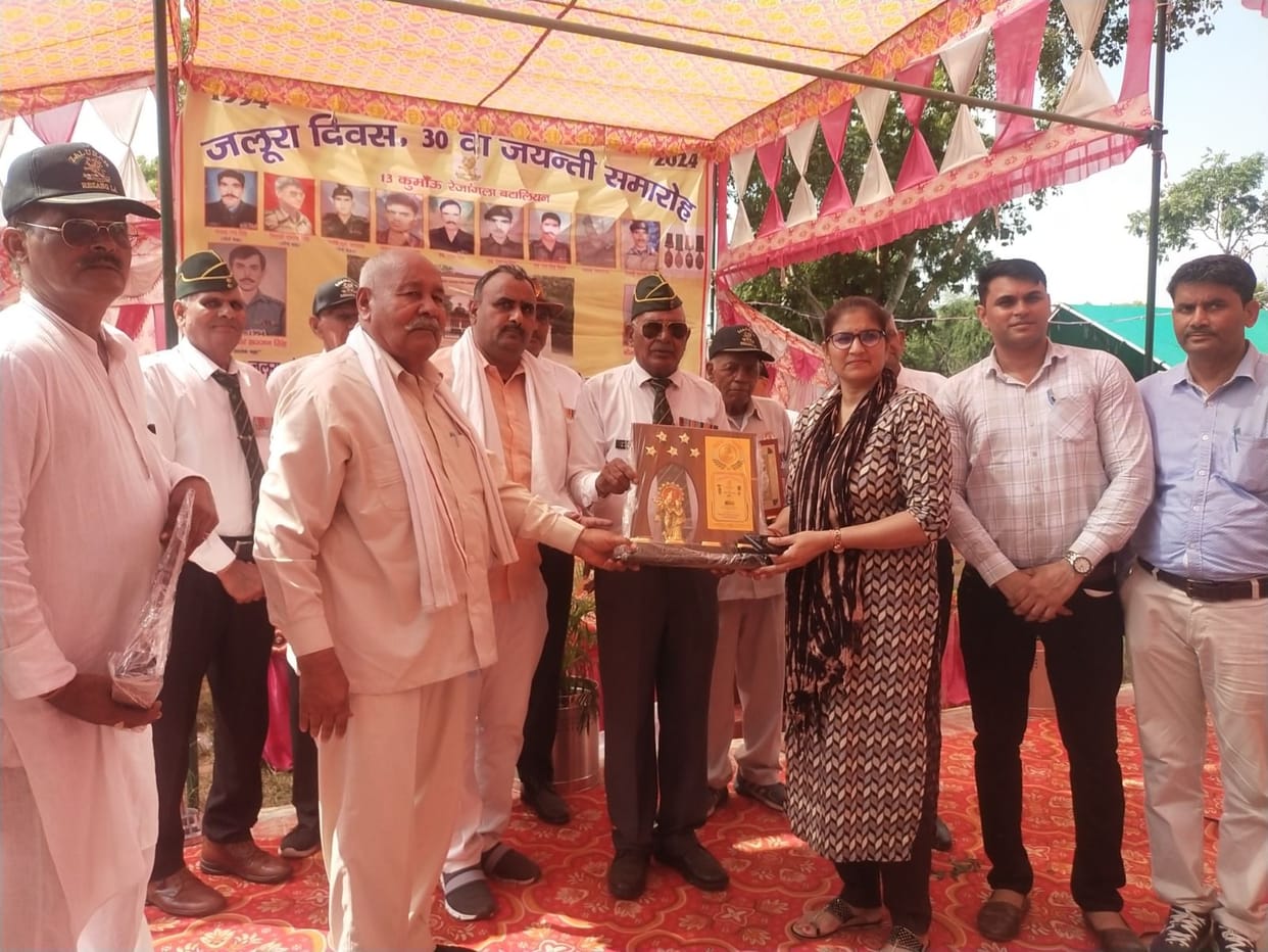 Jalura Day celebrated in memory of martyr Subedar Sajjan Singh
