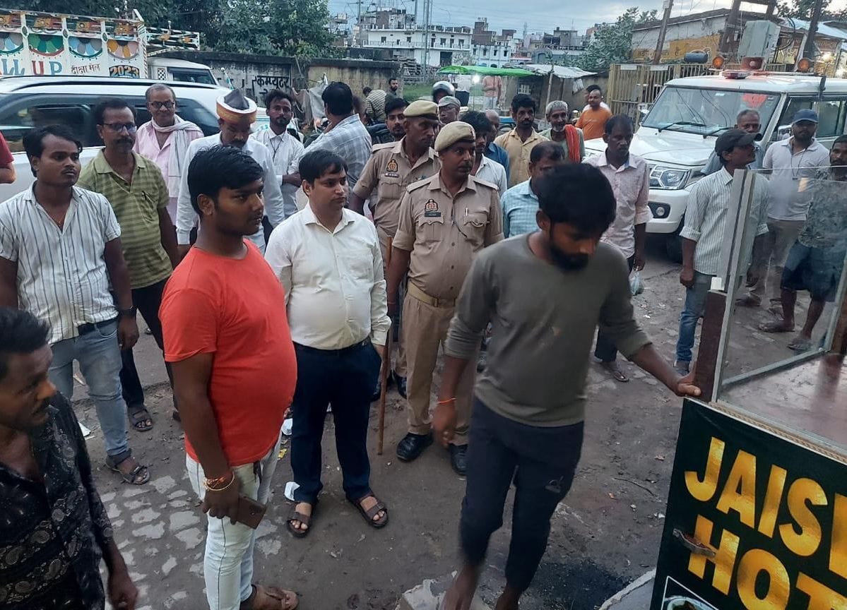 Carts should be removed from station road, bulldozer will operate today