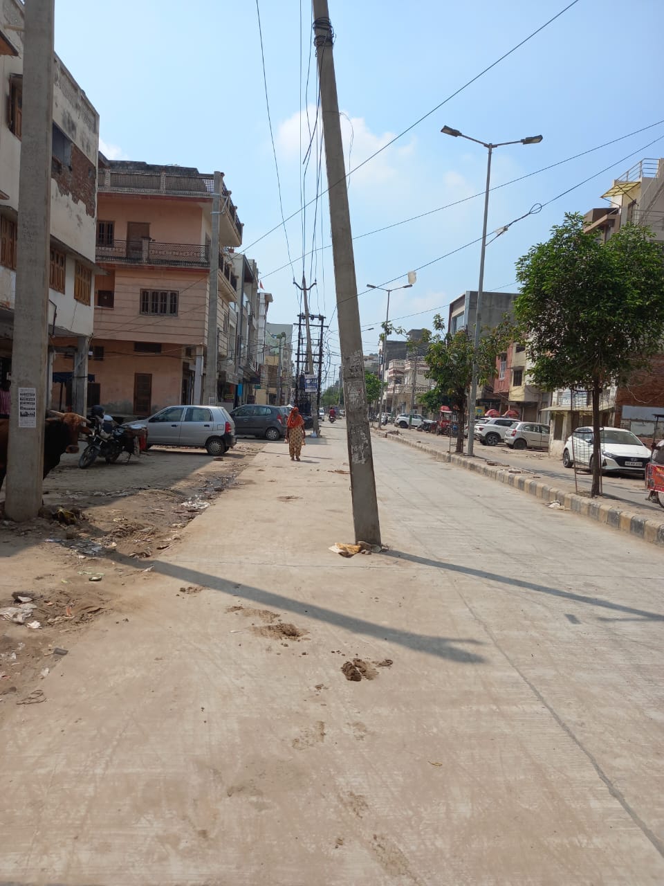 The road construction problem got stuck in the shifting of the transformer