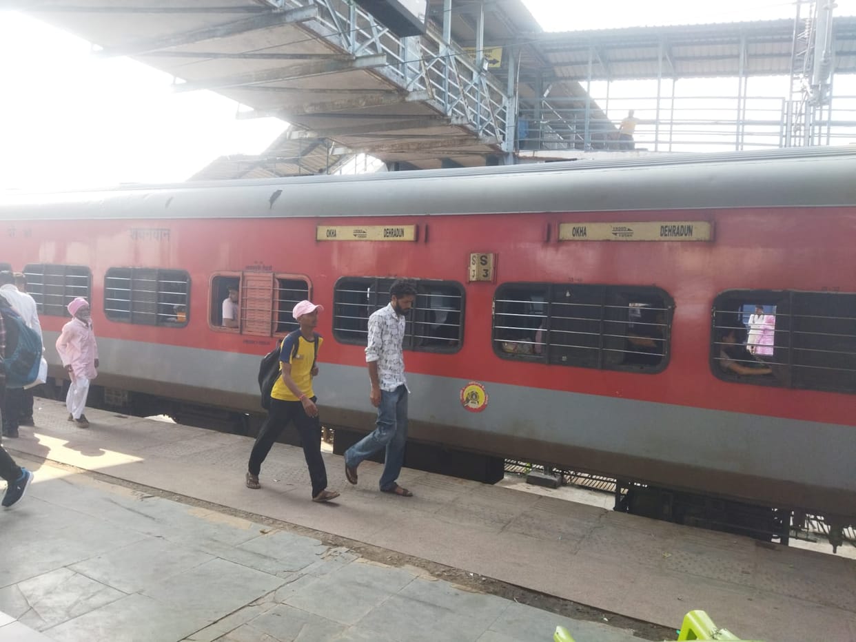 Today two trains will run on the diverted route, tomorrow two trains will be canceled