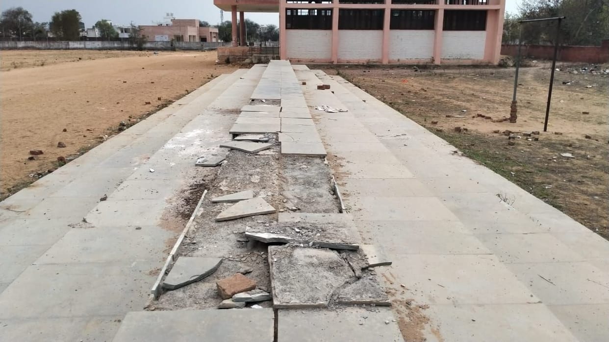 Sports facilities have been poor for years... Saplings of players are withering, forced to migrate to other districts
