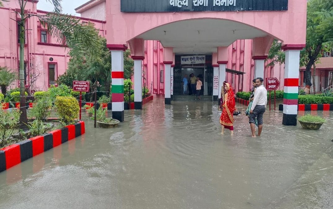 Heavy rain brings life to the crop... increased trouble in the city
