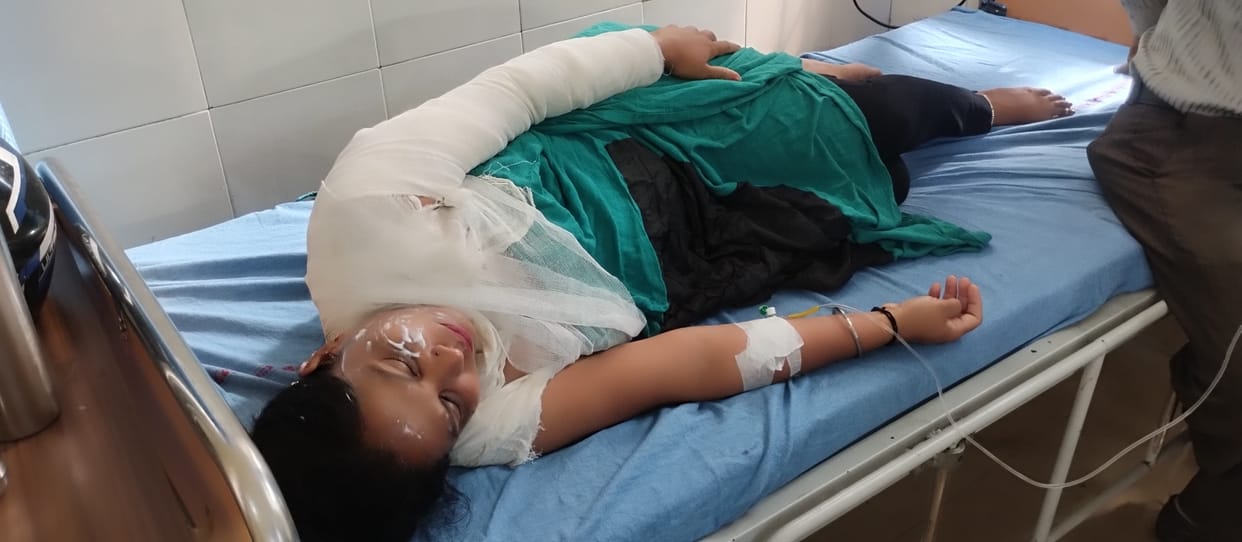 Three injured due to steamer explosion in AYUSH department