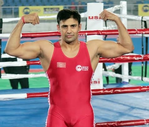 Sangram Singh will enter the 83 kg category of Commonwealth Heavyweight Wrestling Champion.