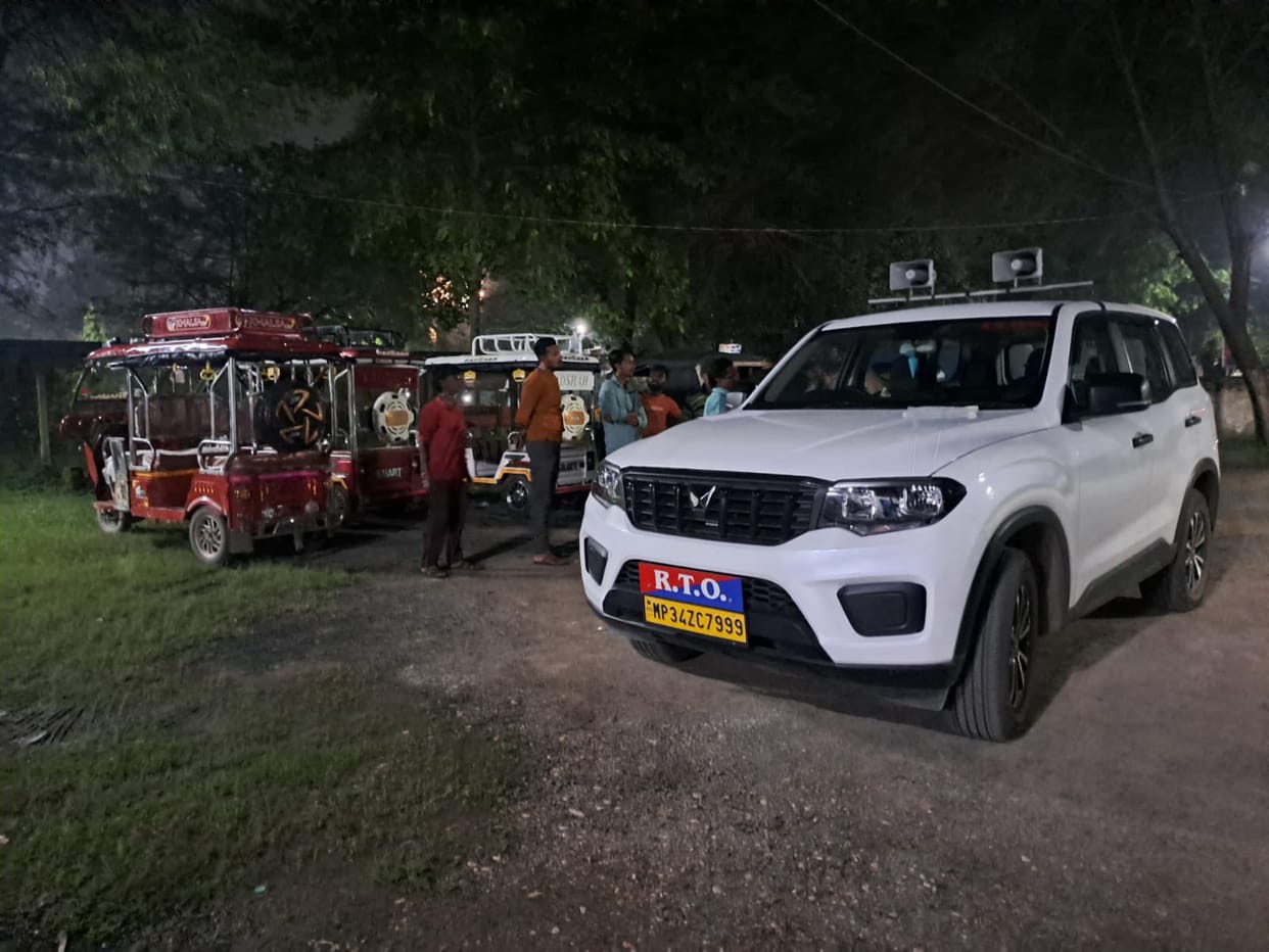 More than 3000 autos running without fitness across the district in Damoh