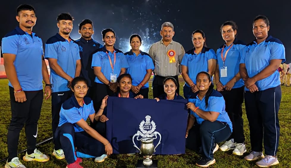 Weightlifting team won champion in All India Police Game