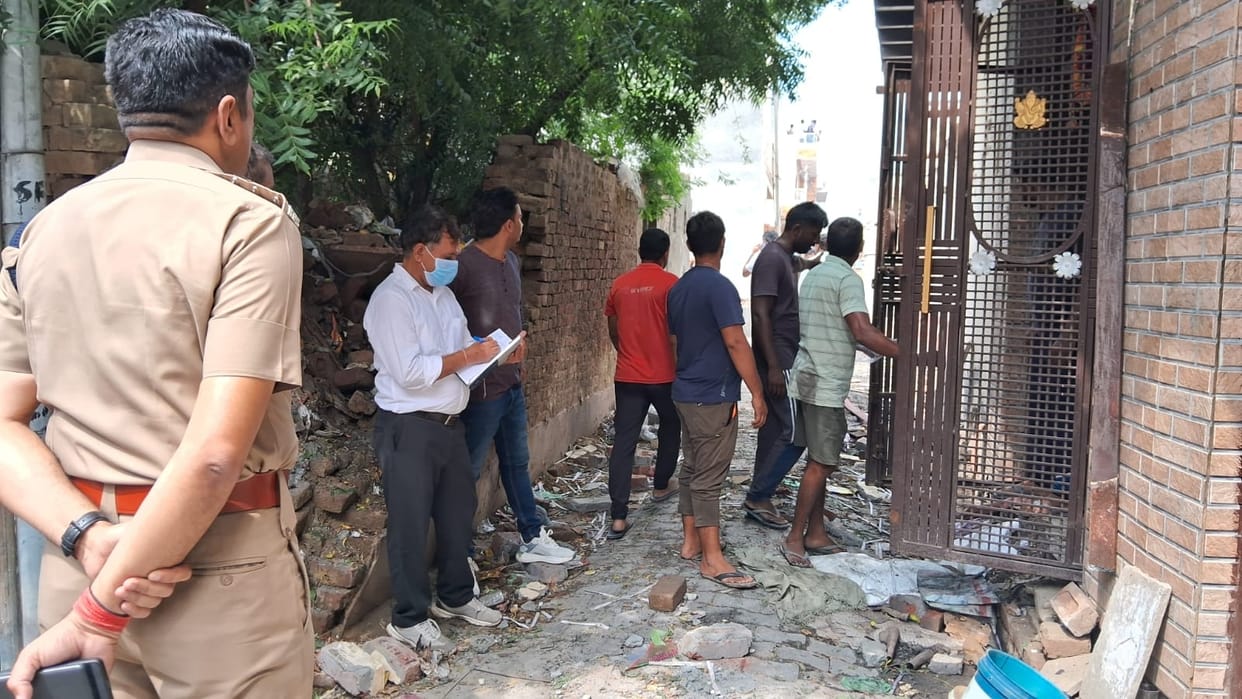 Illegal firecrackers in a candle factory put an end to three lives