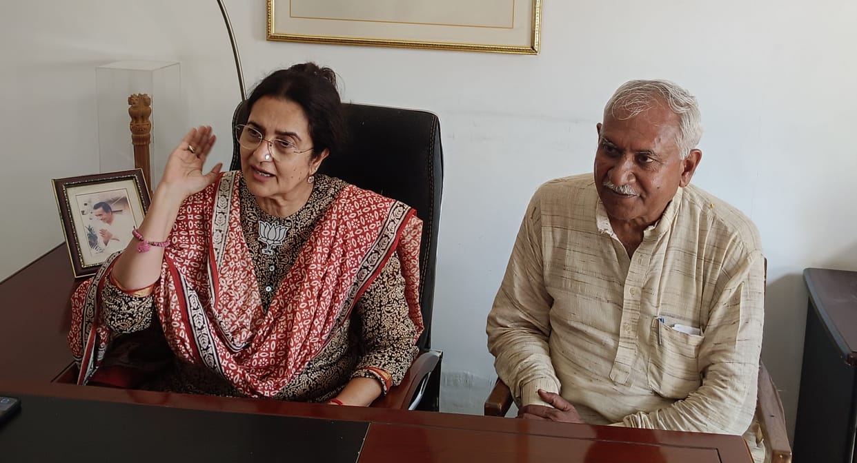 Congress is no more in Haryana, now Bapu-son's party is left: Kiran Chaudhary