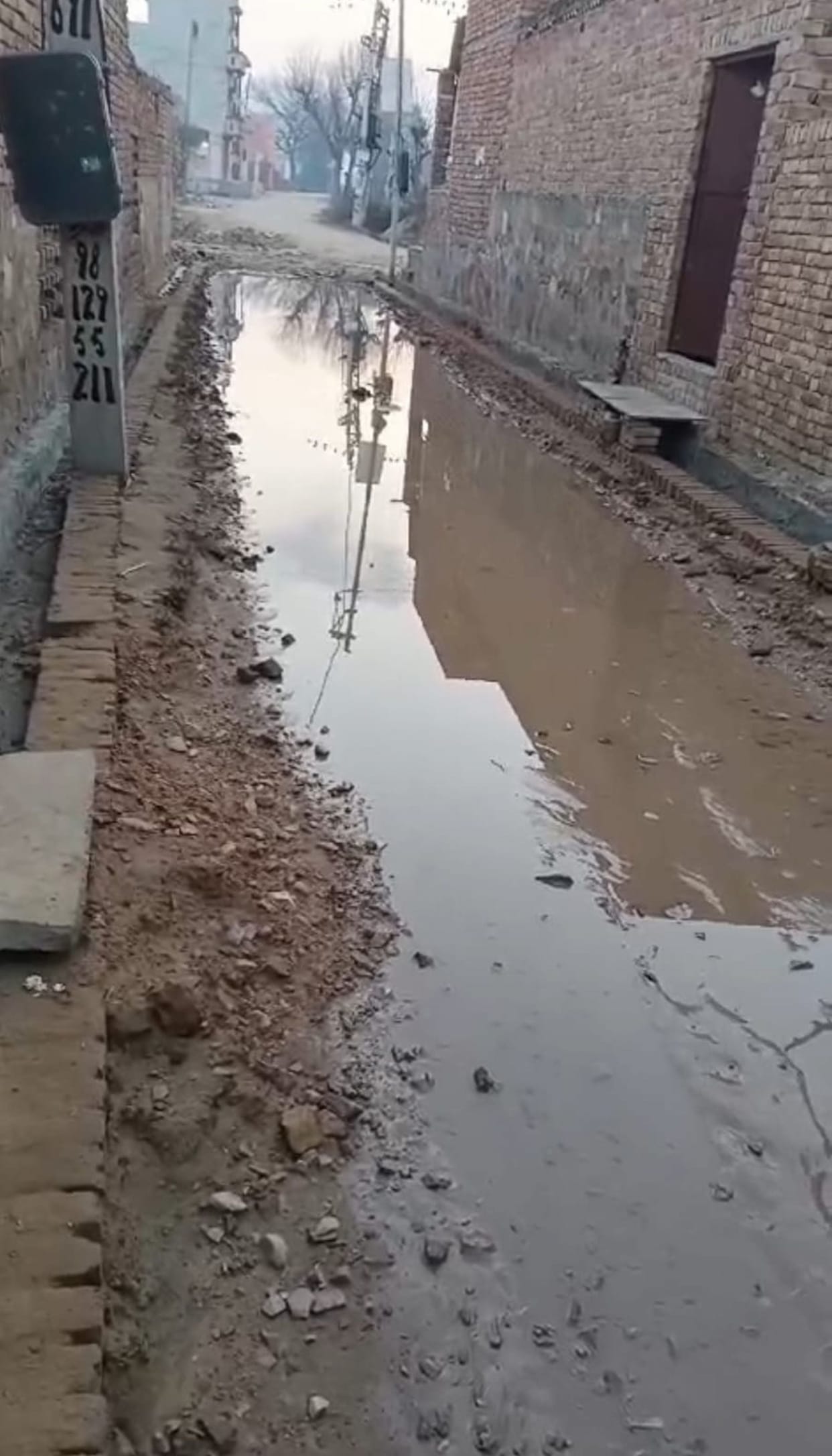 problem of waterlogging in bhandawa