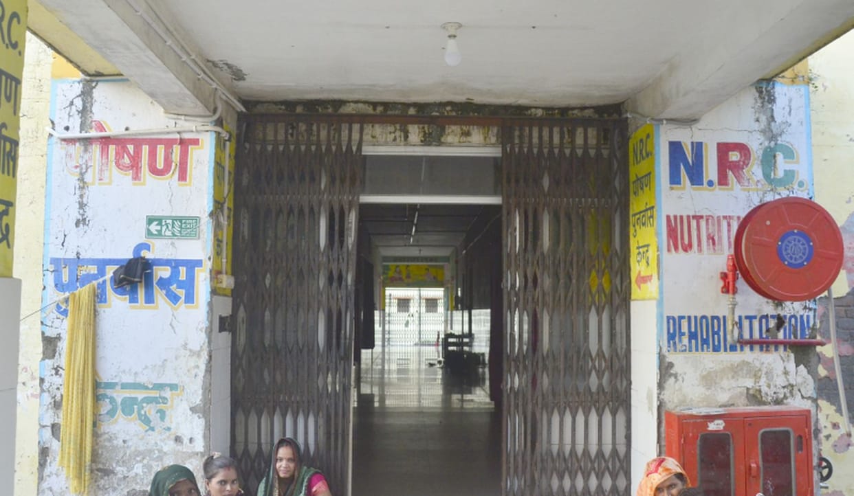 Ten beds in NRC, severely malnourished children are being nourished at home