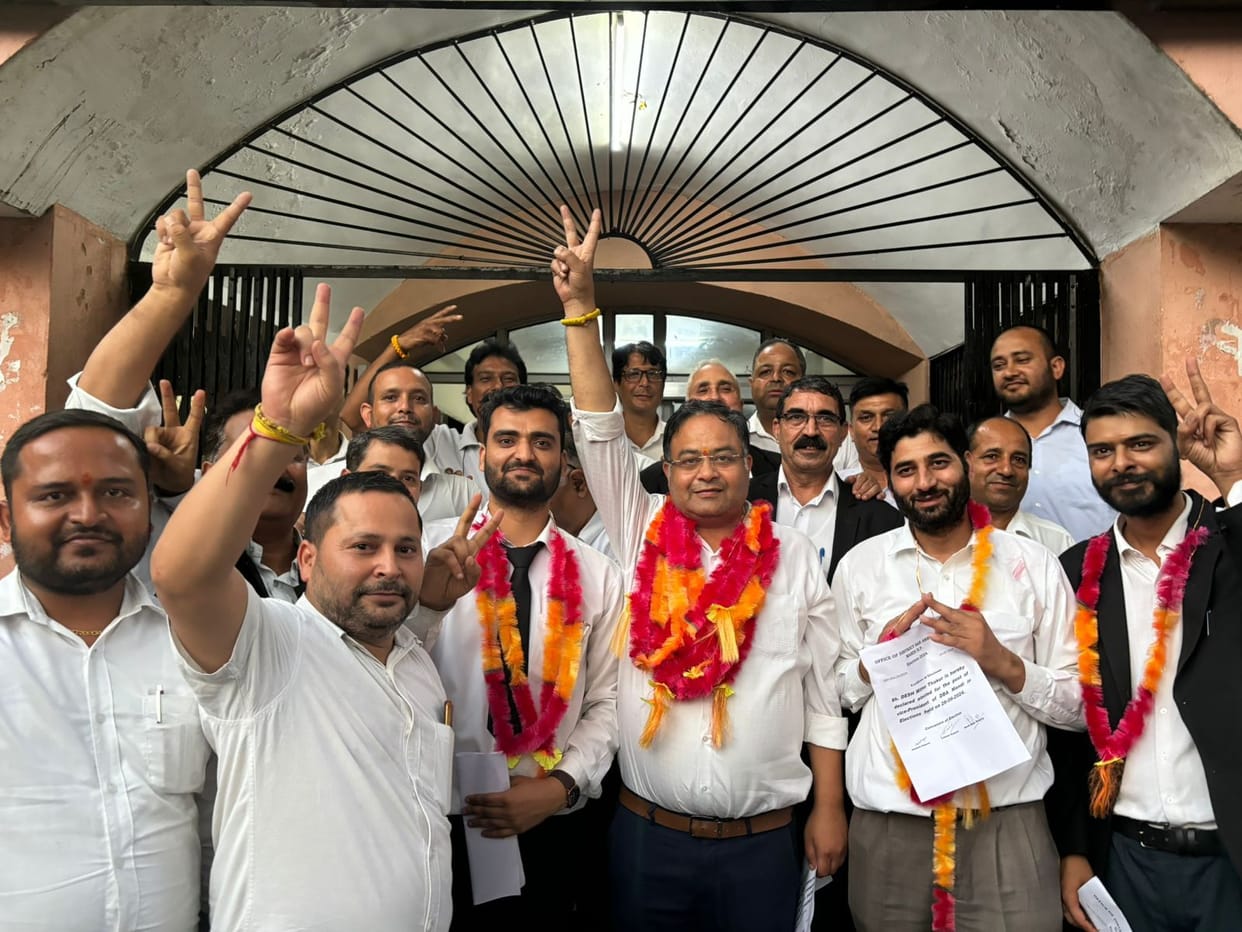 Dinesh becomes president of District Bar Association