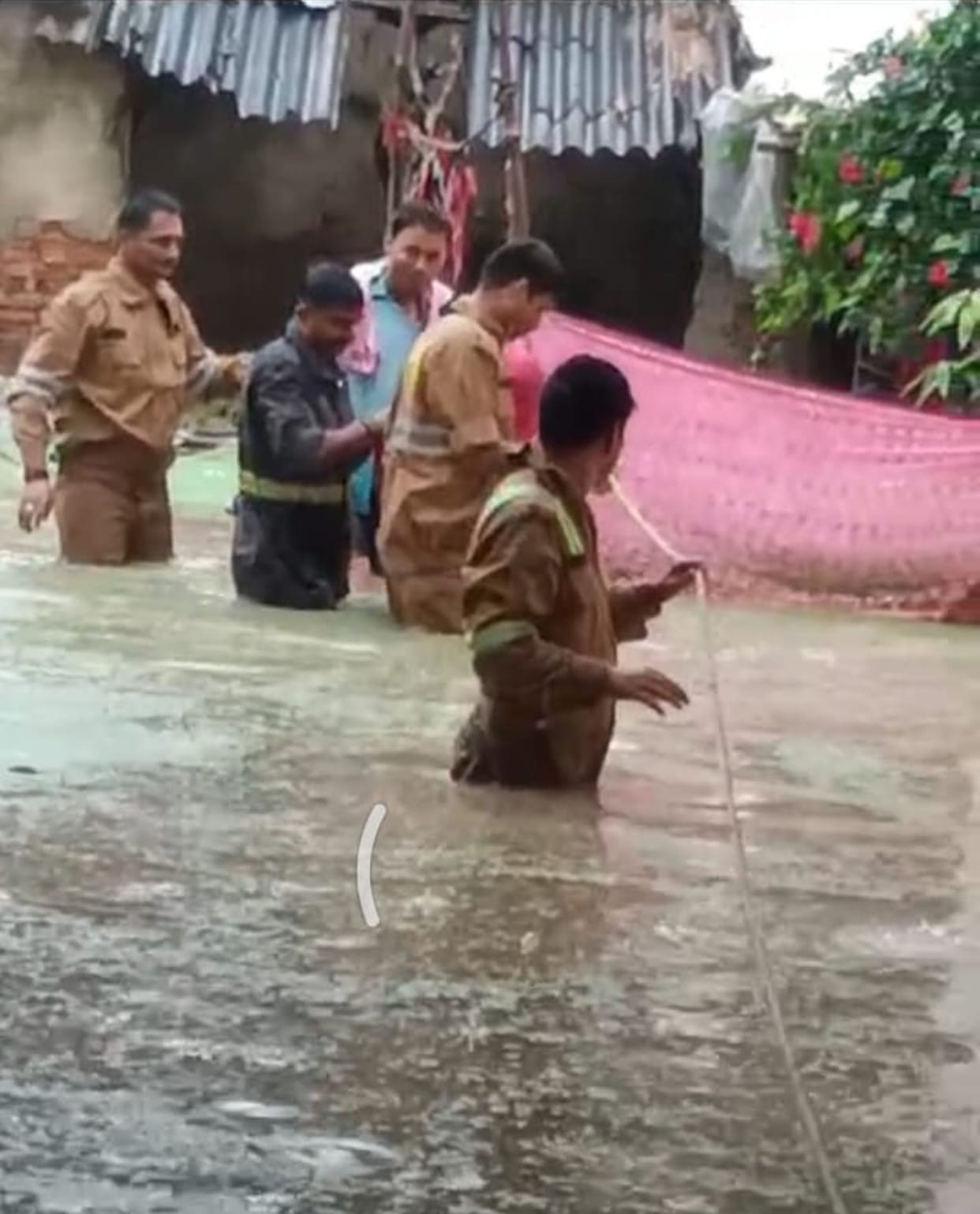 Rain and lightning wreak havoc, two dead