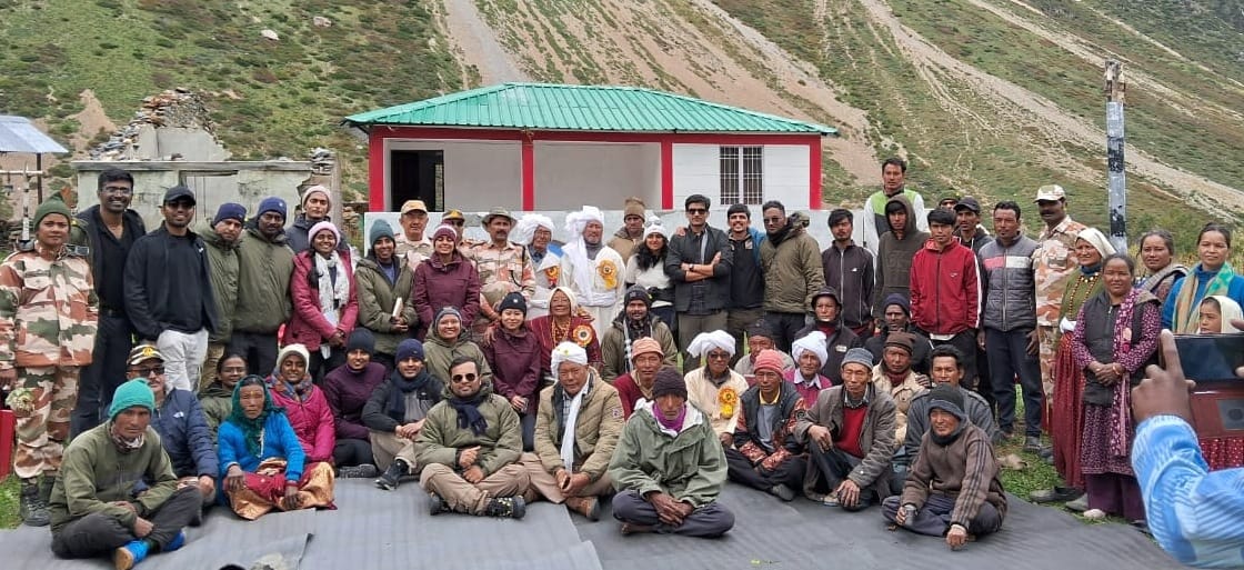 Took information about the lifestyle, culture and problems of the villagers in dharchula
