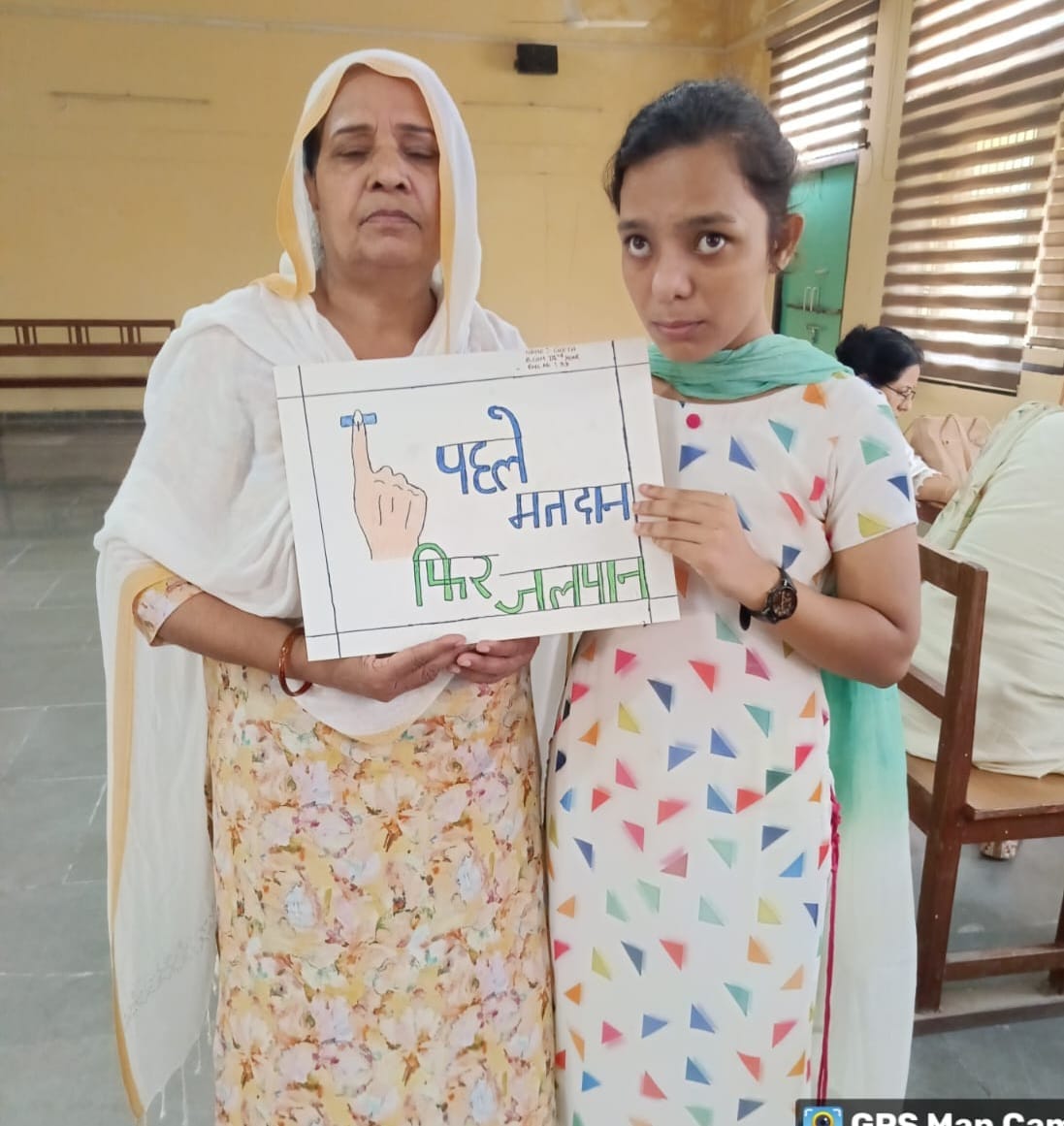 BLOs are creating awareness by going door to door