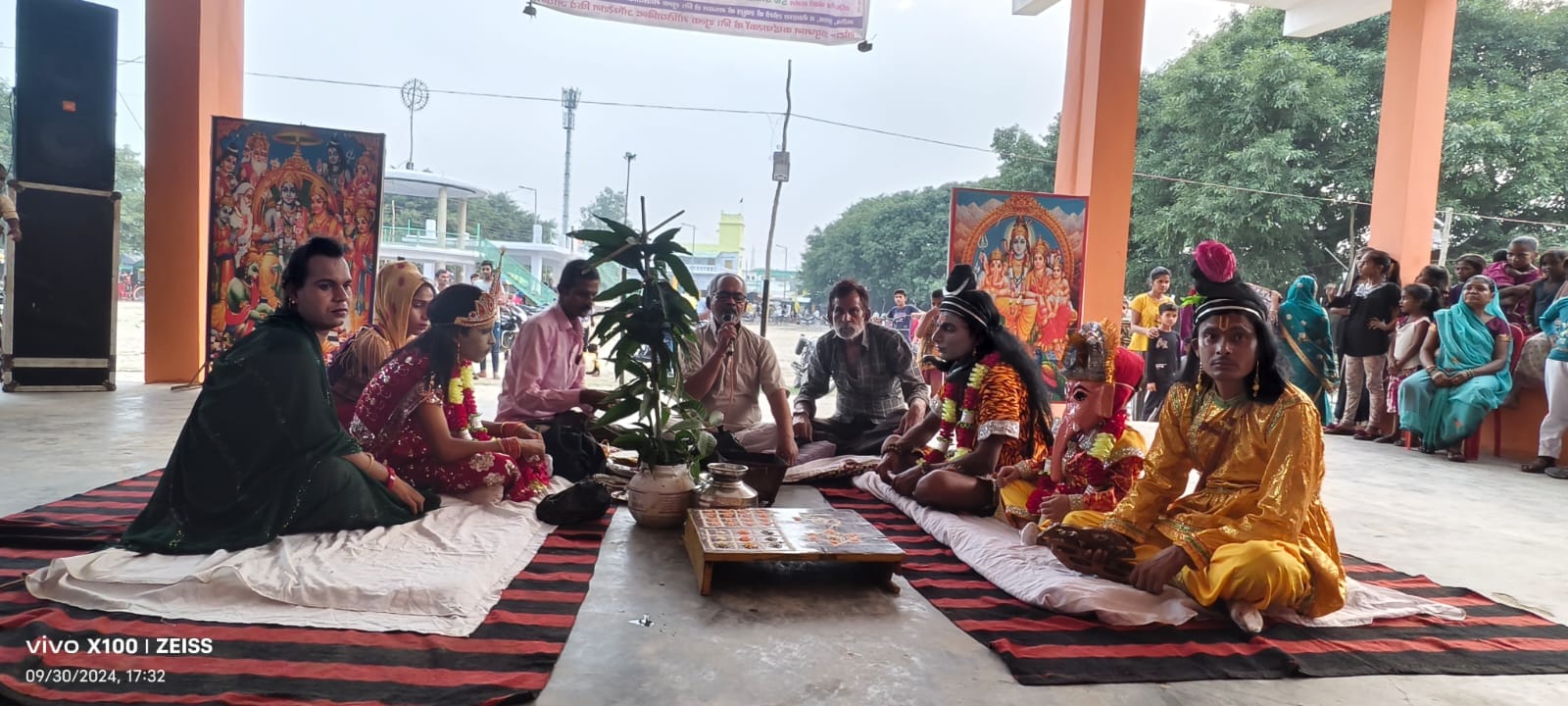 Ramlila Fair: Shiva and Parvati marriage staged