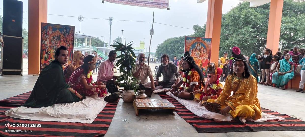 Ramlila Fair: Shiva and Parvati marriage staged
