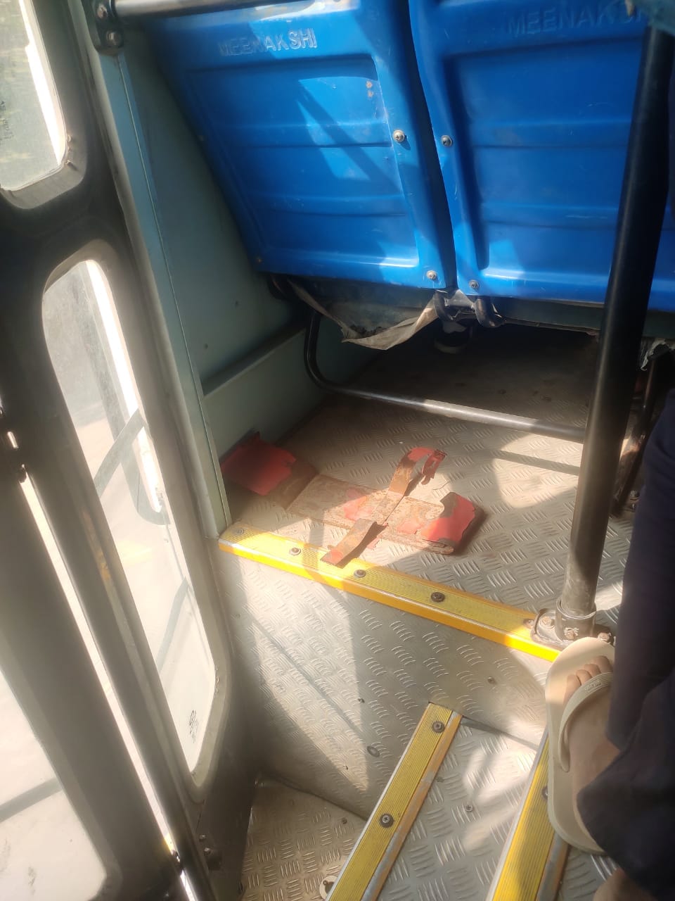 Fire extinguishers missing from buses, first aid box kit also expired