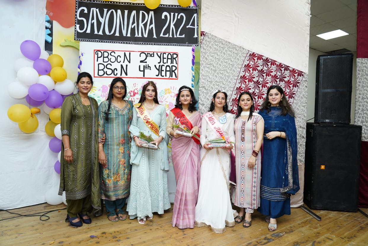 fairwel party in mata padmavati college