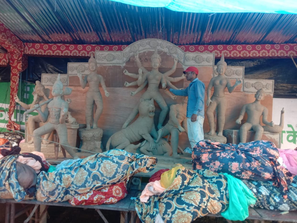 Mother Bhagwati's court will be decorated during Navratri, preparations are in full swing