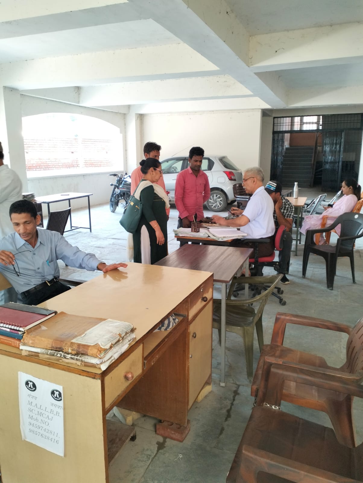 Lack of basic facilities in Tehsil office Sujanpur
