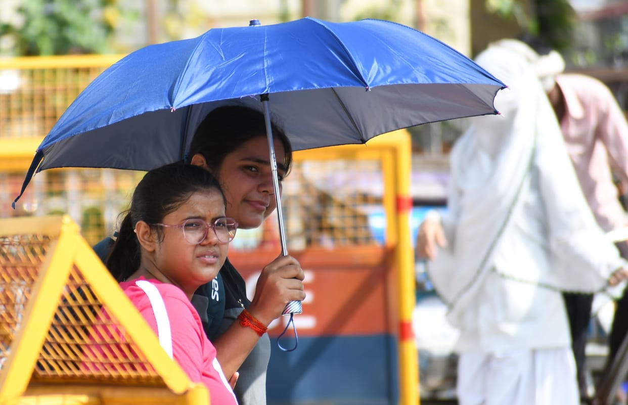 Signs of sluggishness of monsoon in the capital