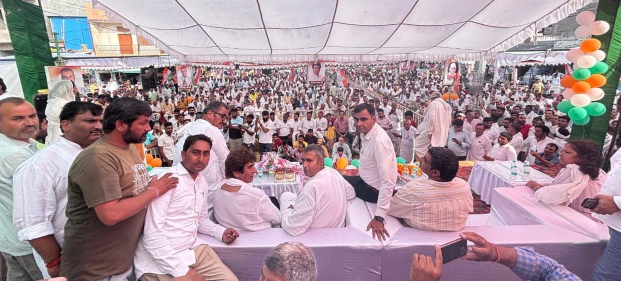 Anirudh Chaudhary is the real claimant to the legacy of former Chief Minister Chaudhary Bansilal: Raj Babbar
