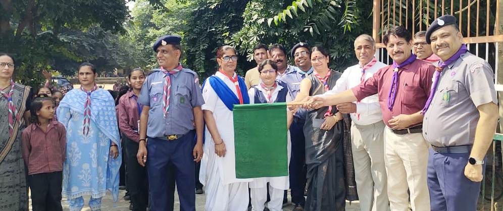 Students took out voter awareness rally