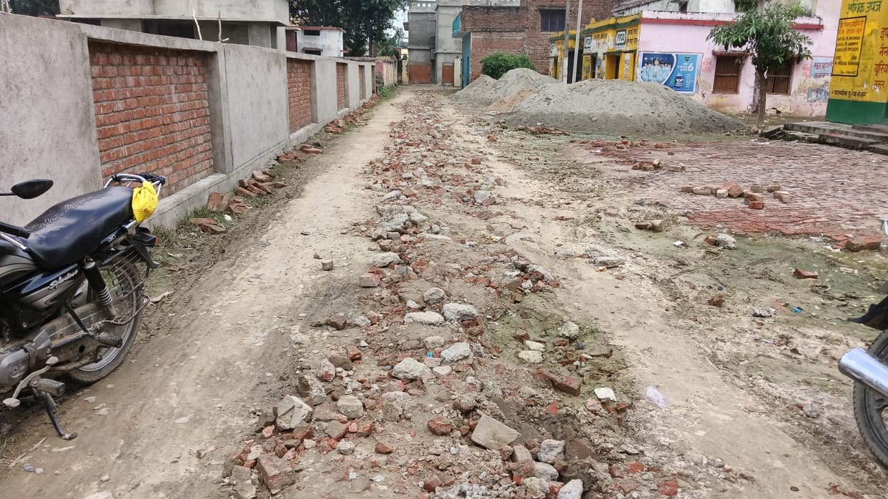 Roads dug after laying pipelines are becoming a cause of trouble.