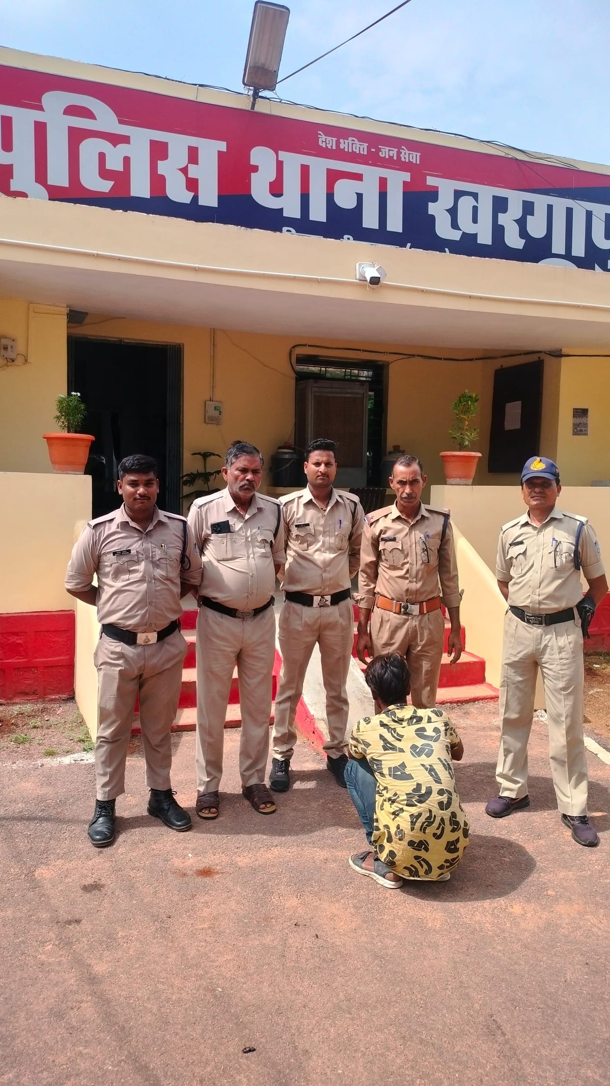 The accused of stealing from the temple was arrested in Tikamgarh