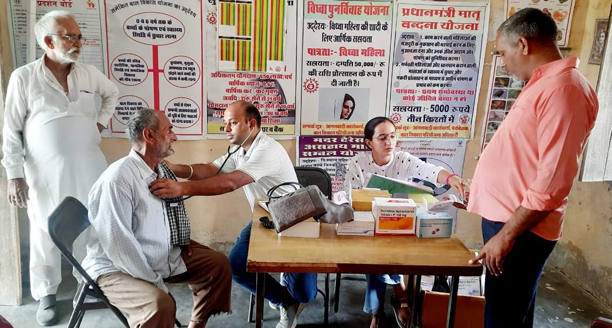 Health of 78 people checked during polian beet