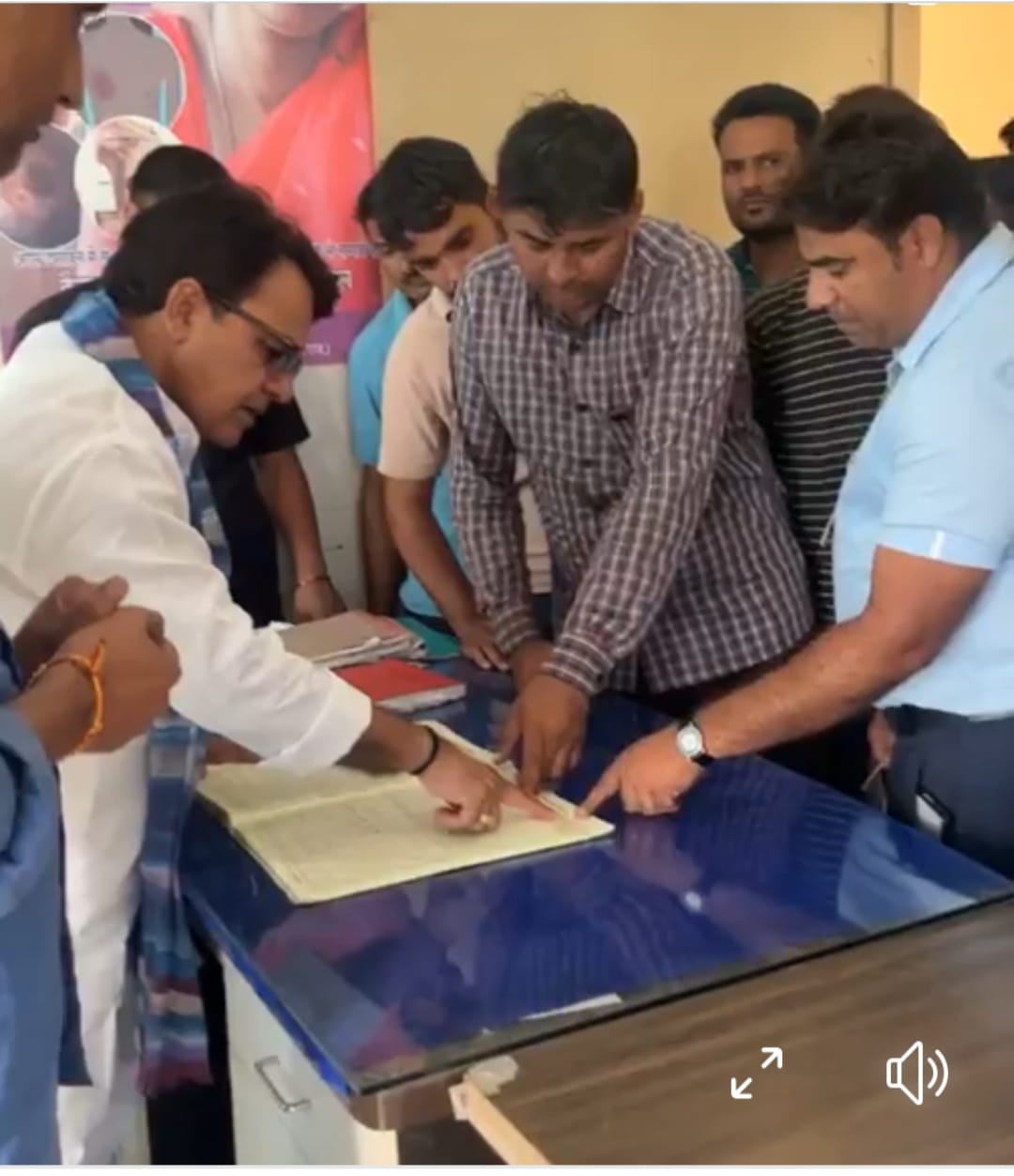 MLA Rajendra Pradhan inspected Khedla, Pavata, Health Center