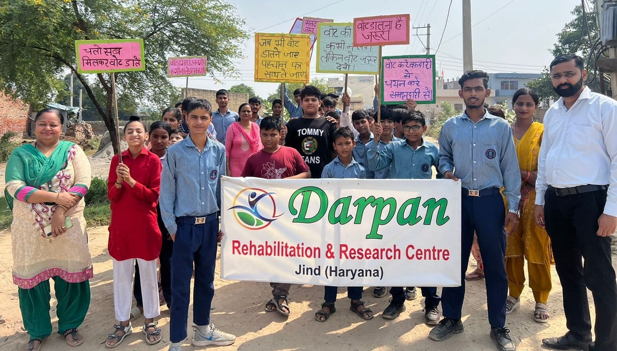 Voting will boost the enthusiasm of disabled people, rally organized