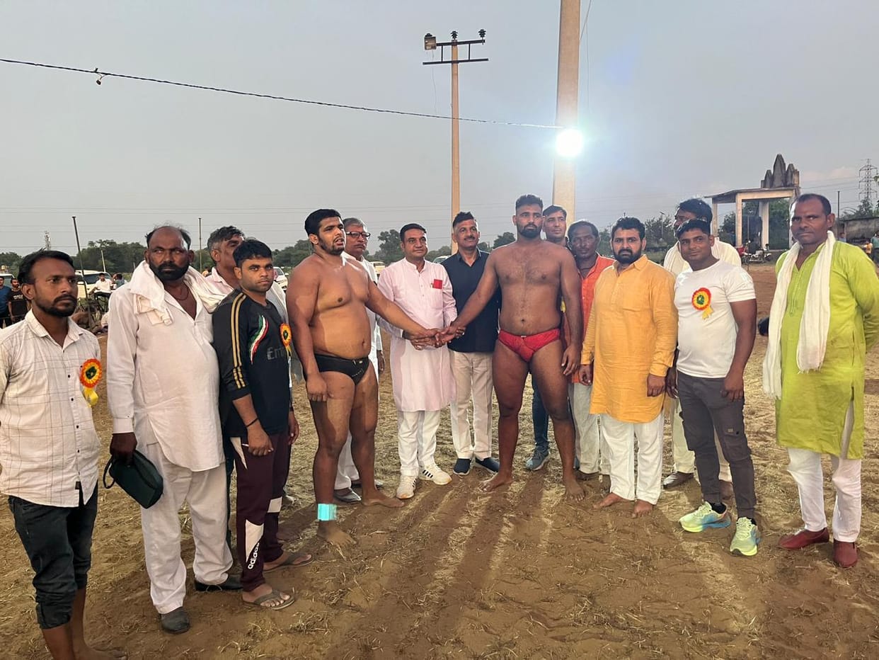 Deepak Pehalwan won in wrestling match