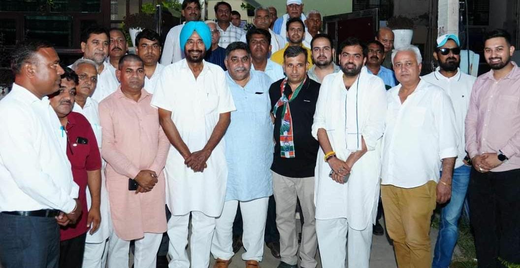 JJP leader Dharmbir Chaukan joins Congress