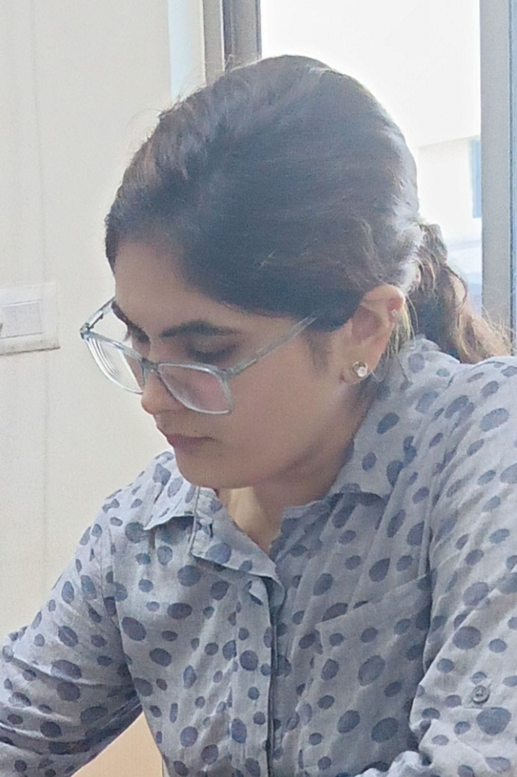 OPD started after 21 months, then the ophthalmology department became empty