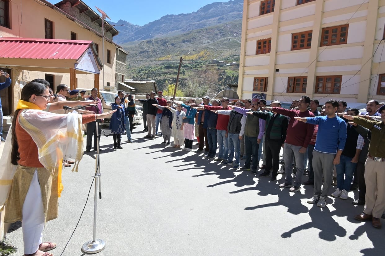 MLA administered oath of cleanliness