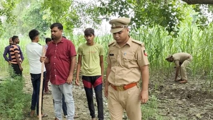 Tiger footprints found in fields near Pasigwan