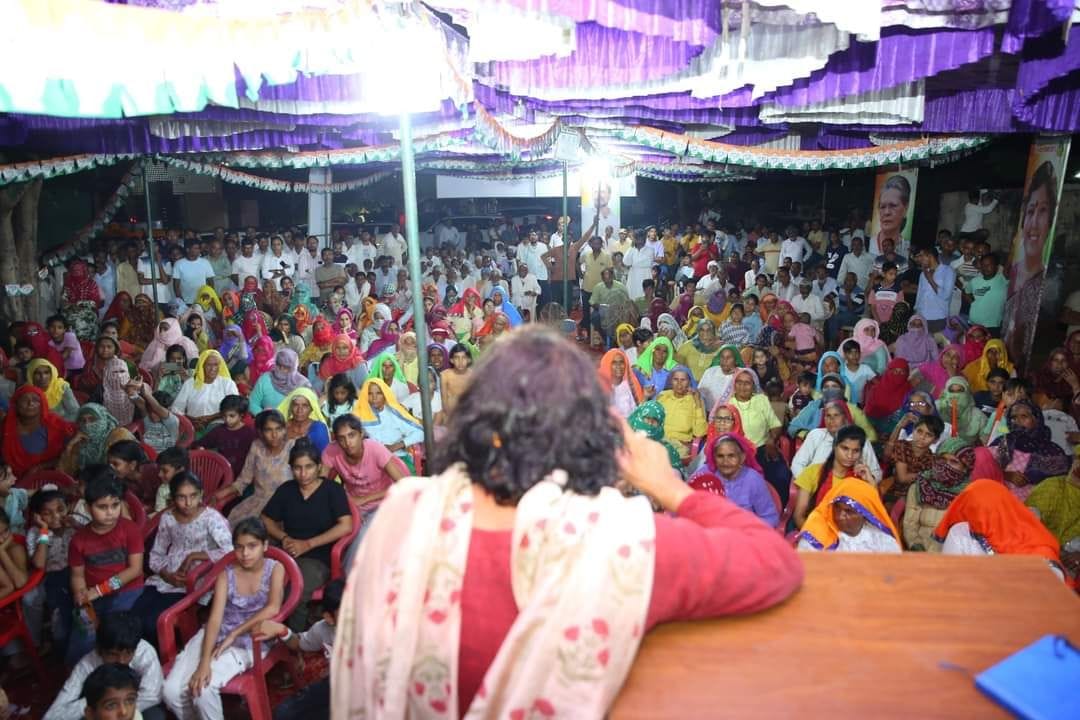 If Congress party forms government, 2 lakh youth will be given permanent jobs: Anita Yadav