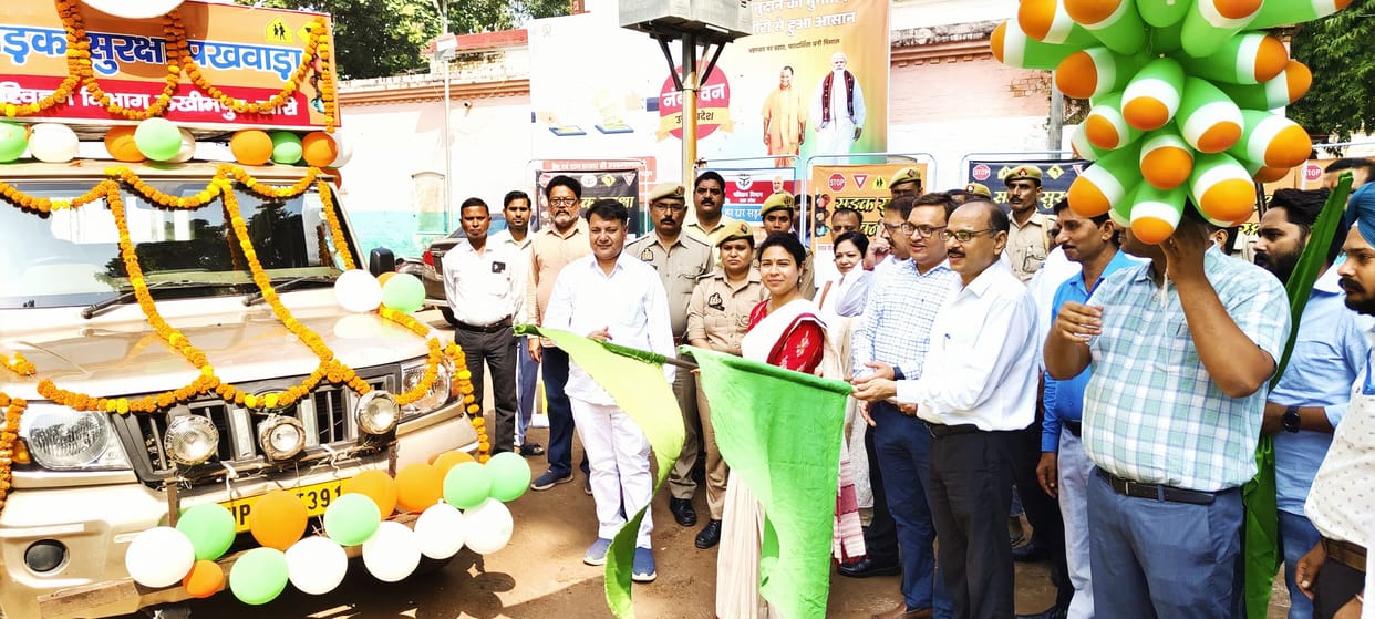 Road Safety Fortnight begins, 11 awareness chariots leave