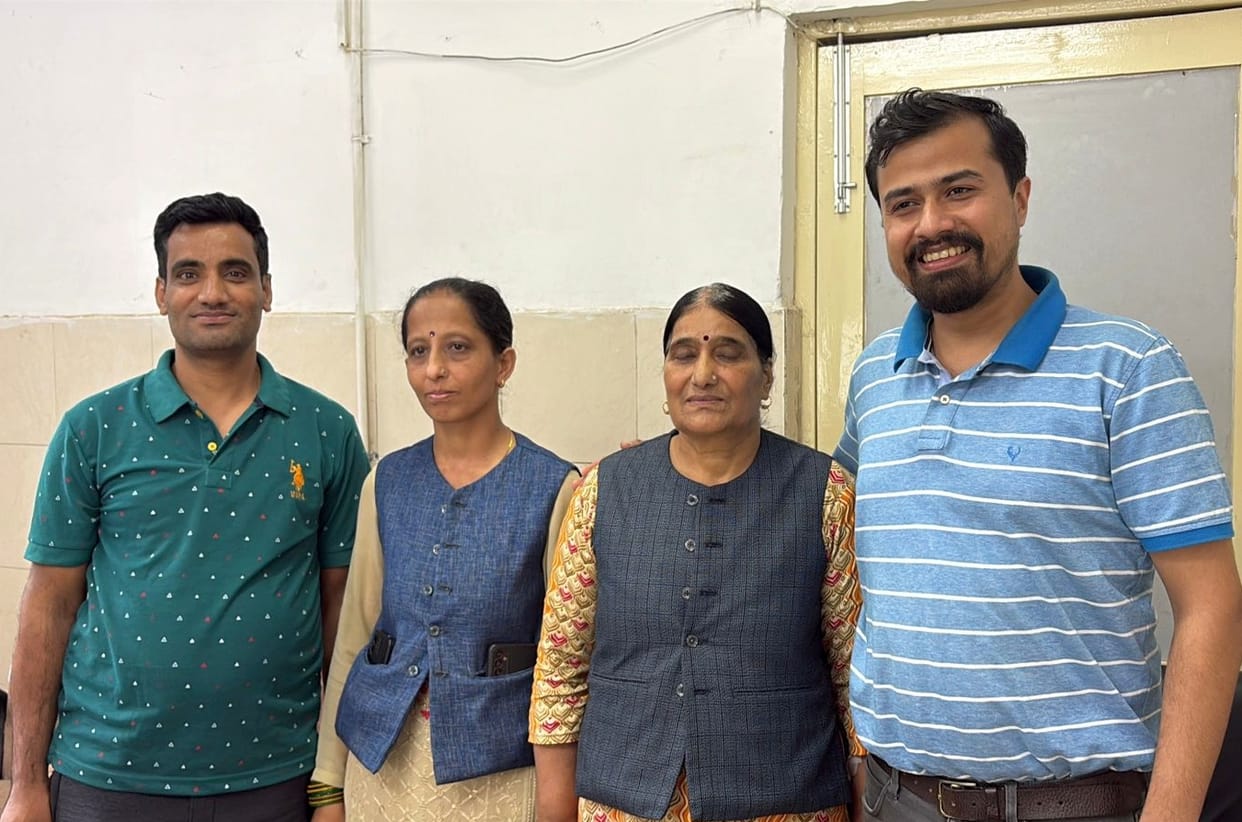 64 year old woman's knee changed in Kullu hospital