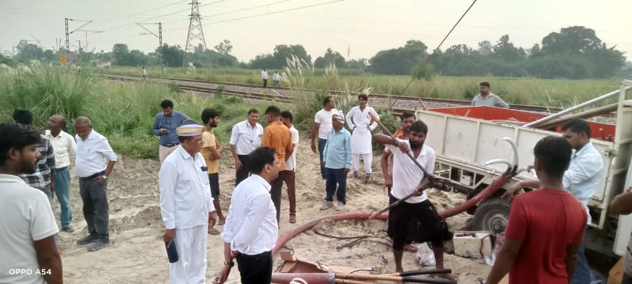 Anger erupted and electricity was restored after 72 hours