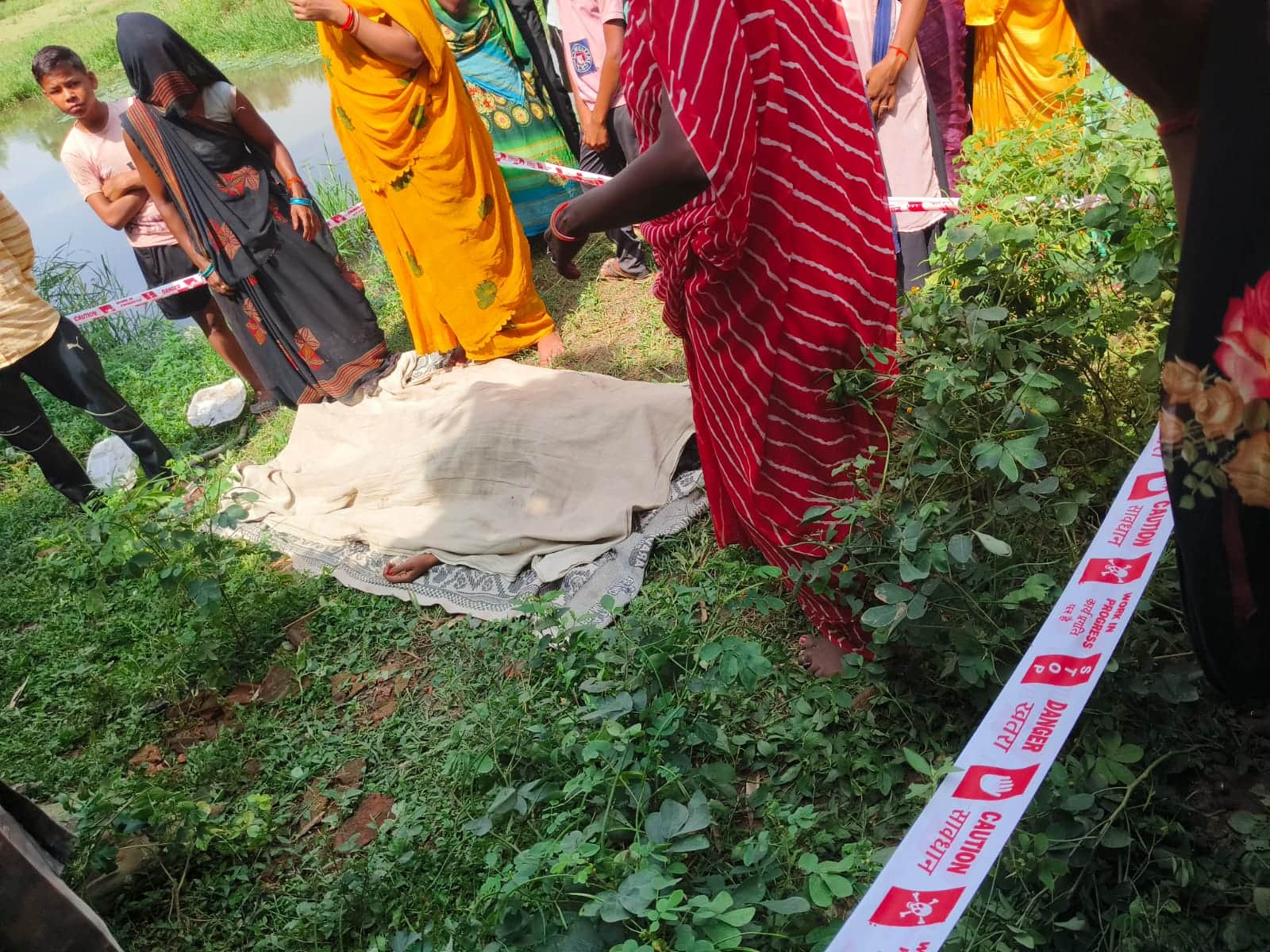 मर्डर के वक्त की फोटो