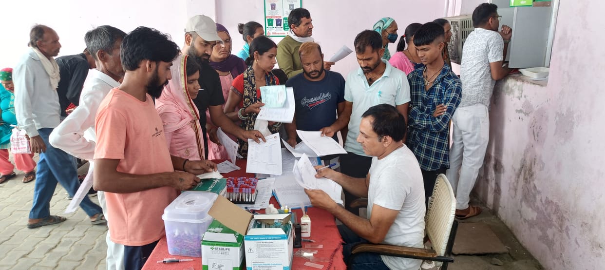 Biochemistry machine breaks down in civil hospital, patients wandering for tests